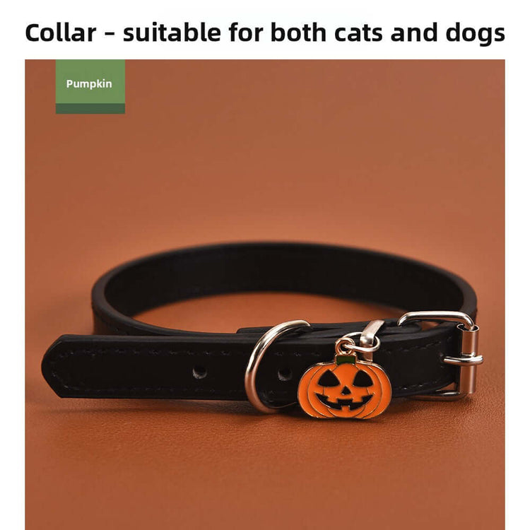 Collar de Perro Halloween Calabaza