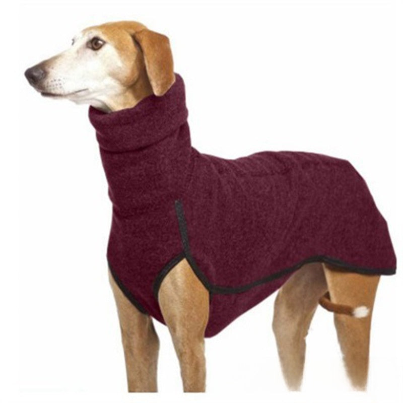 Pet Dog Velvet Solid Color Vest