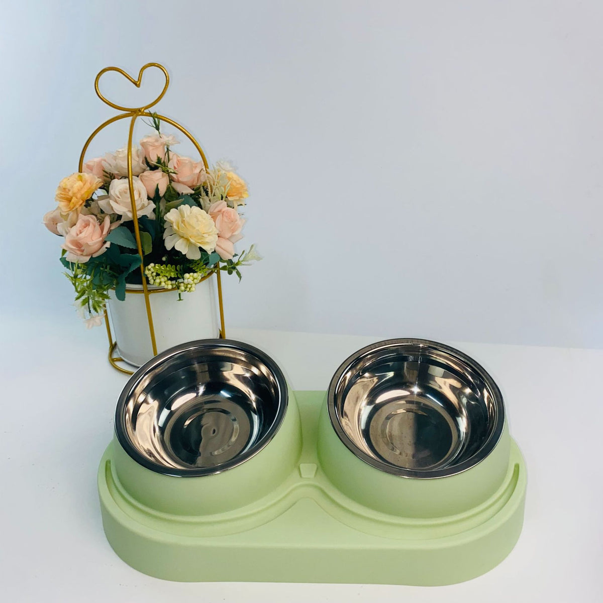 Stainless Steel Cat and Dog Food Bowl