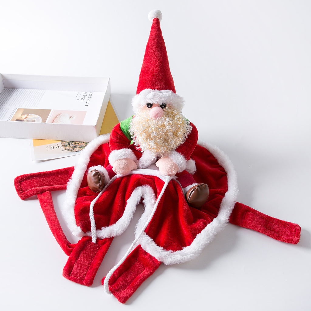 Pet Dog Christmas Santa Costume