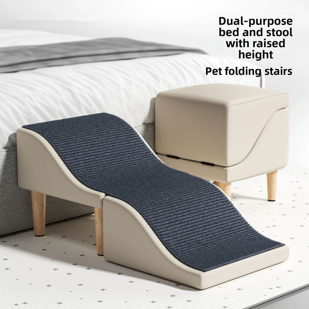 Foldable Pet Stairs Dog Ramp