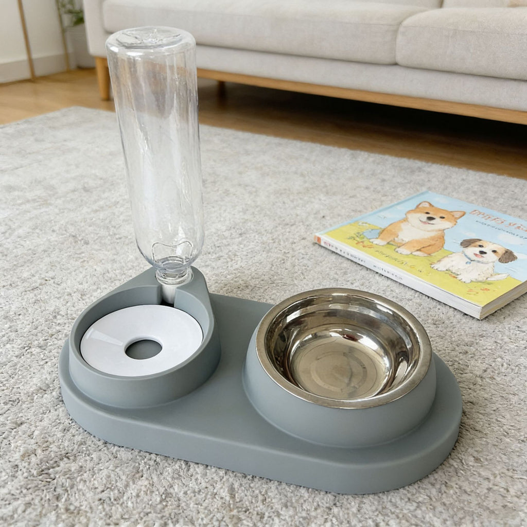 Stainless Steel Cat and Dog Food Bowl