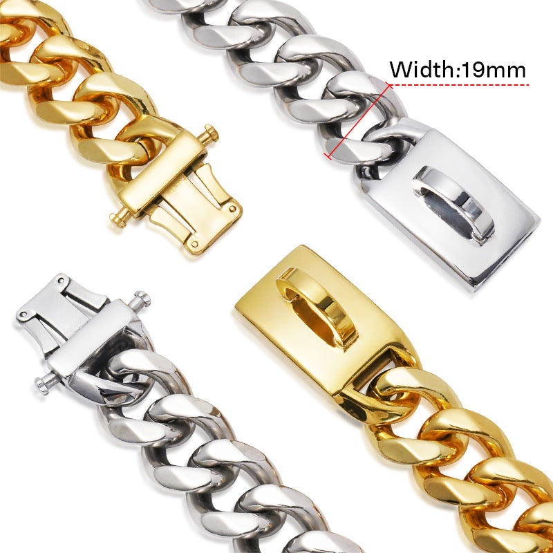 19mm Stainless Steel Dog Collar