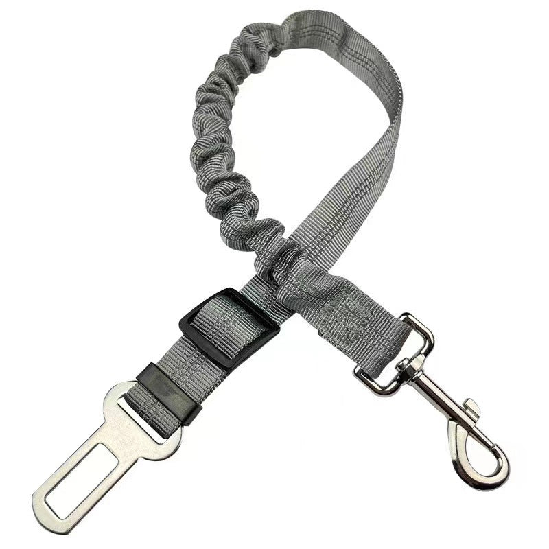 Reflective Telescopic Dog Leash with Car Safety Belt