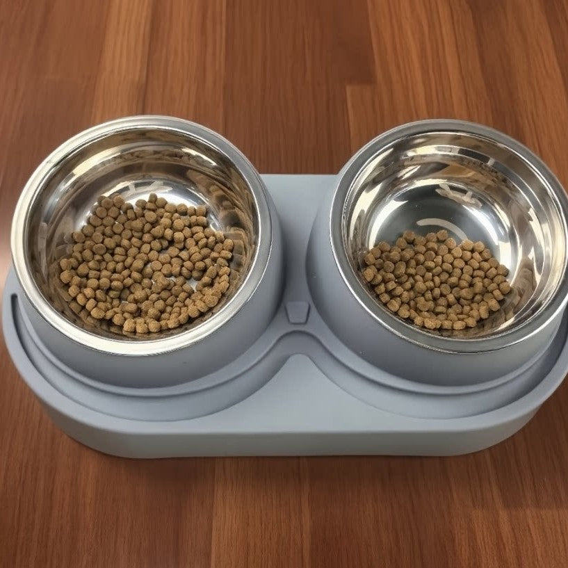 Stainless Steel Cat and Dog Food Bowl