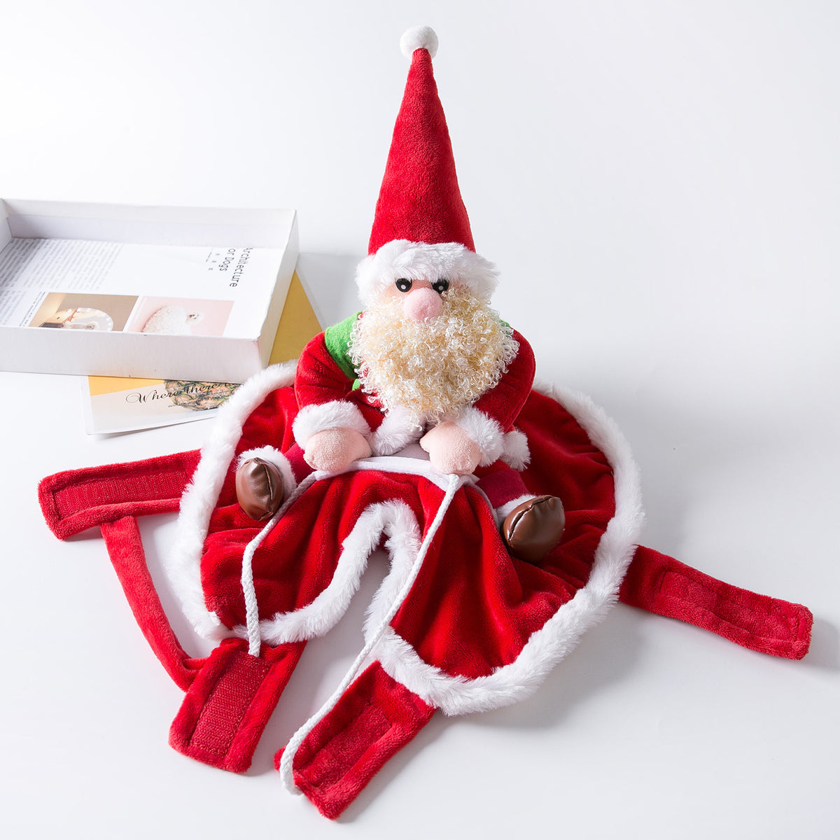 Pet Dog Christmas Santa Costume