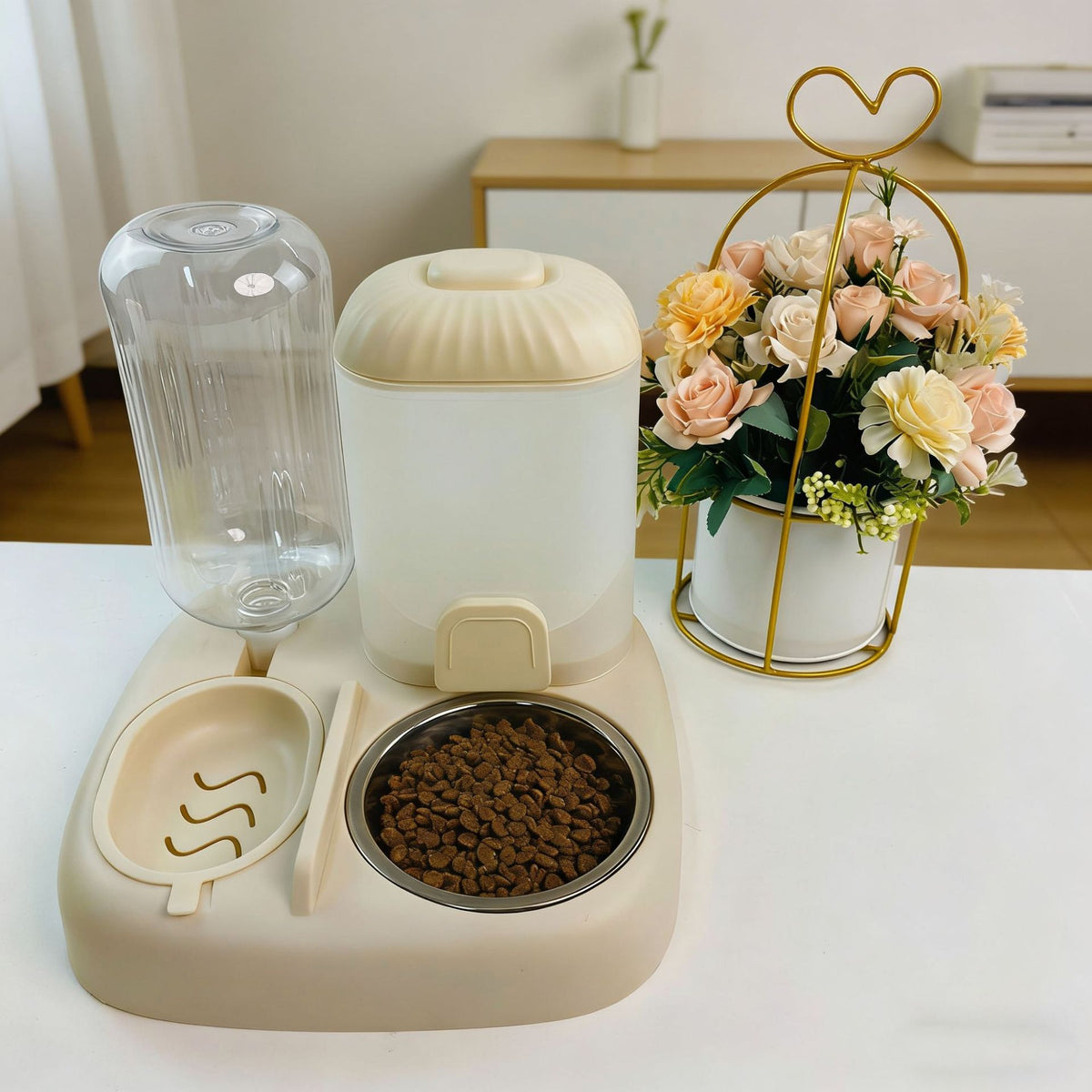 Stainless Steel Cat and Dog Food Bowl