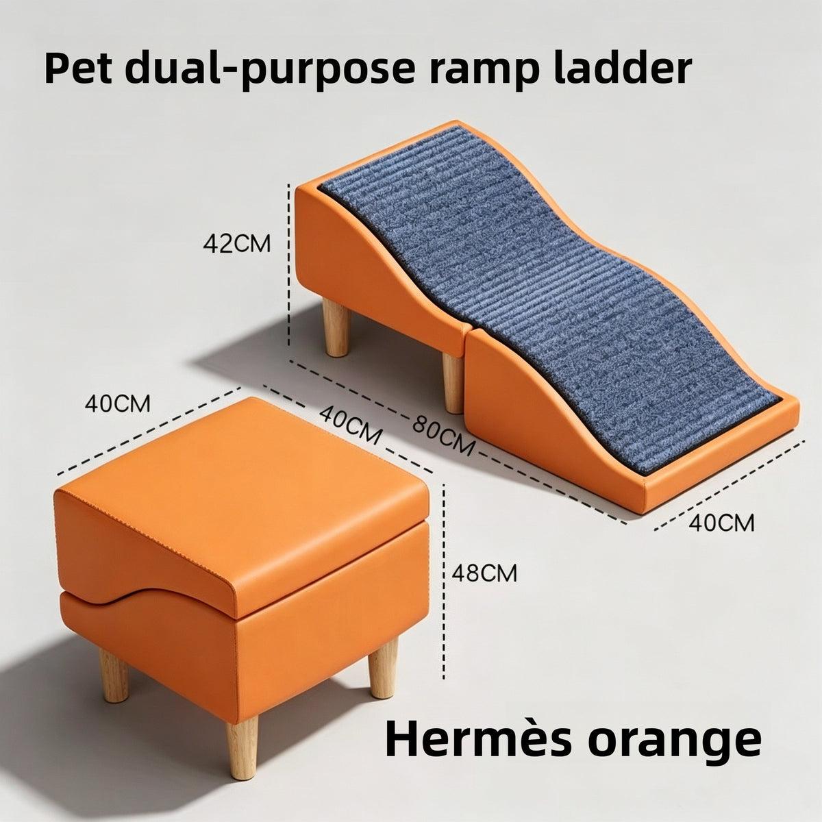 Foldable Pet Stairs Dog Ramp