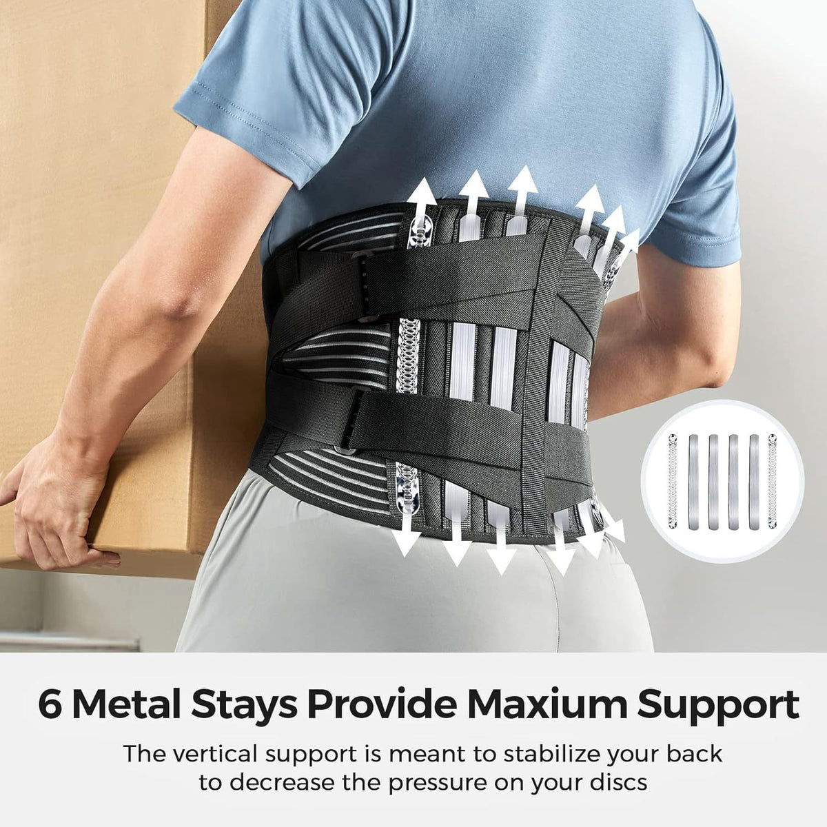 Best-selling Sports Lumbar Support Belt with Dual Compression