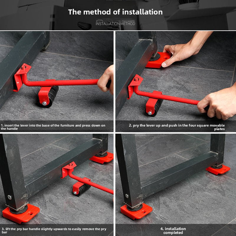Heavy Duty Furniture Mover with Universal Wheels