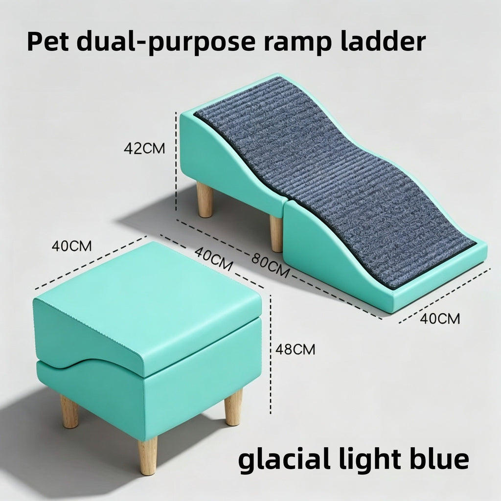 Foldable Pet Stairs Dog Ramp