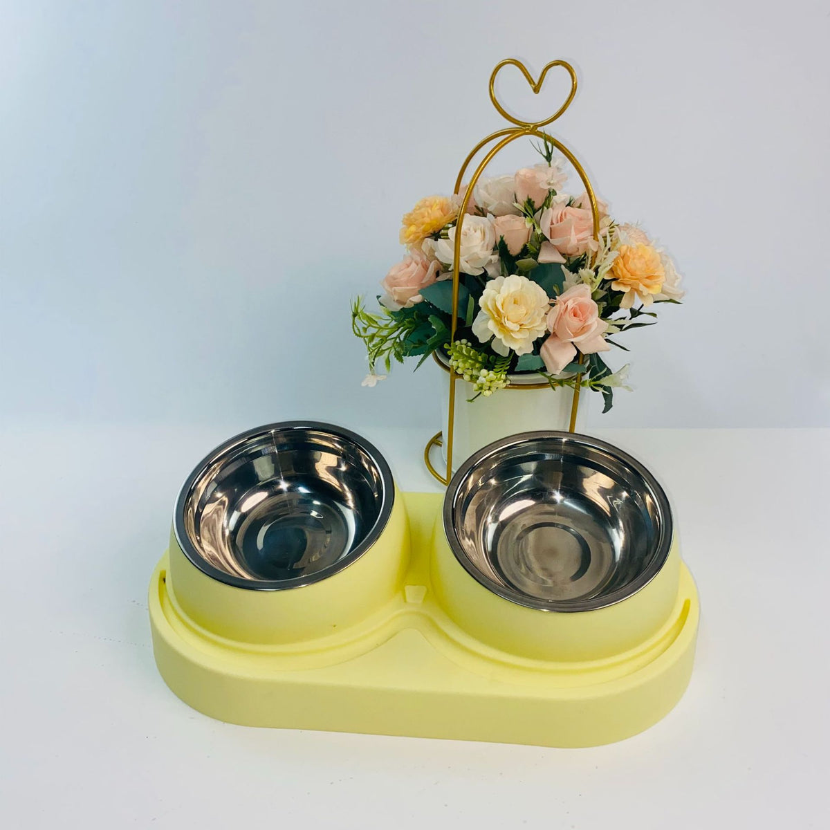 Stainless Steel Cat and Dog Food Bowl