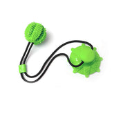 Juguete Pelota con Ventosa y Premios para Limpiar Dientes de Perro