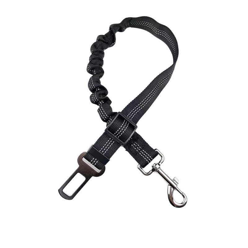 Reflective Telescopic Dog Leash with Car Safety Belt