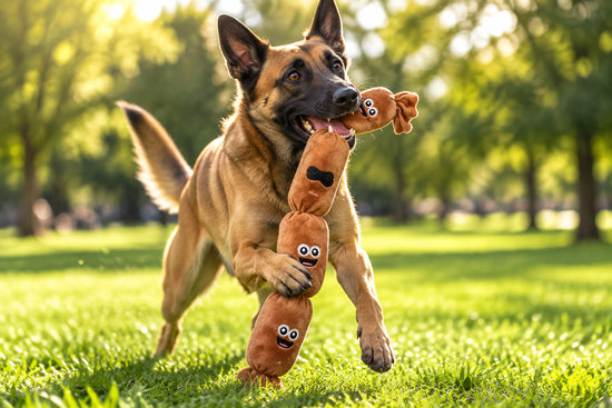 juguete de peluche sonoro para perro