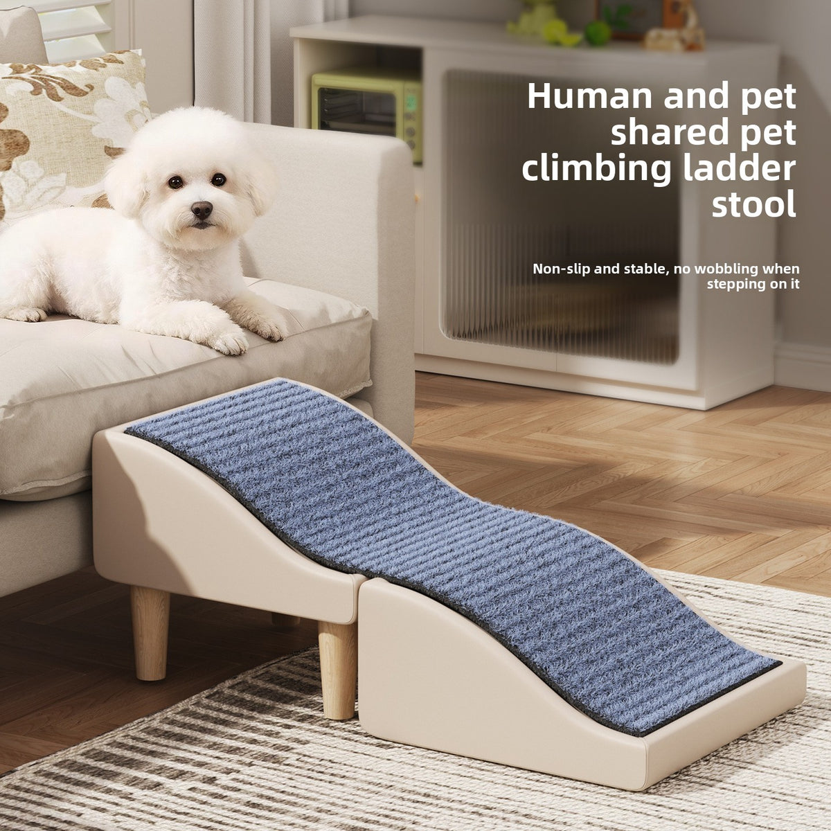 Foldable Pet Stairs Dog Ramp