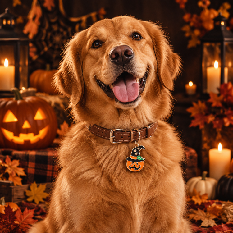 Collar Halloween - Golden Retriever