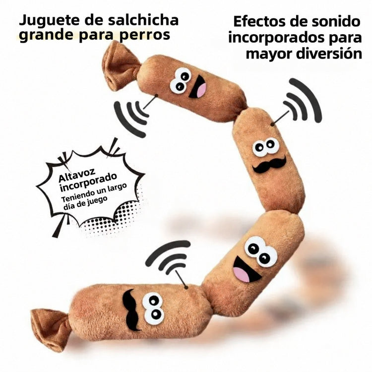 juguete de peluche sonoro para perro