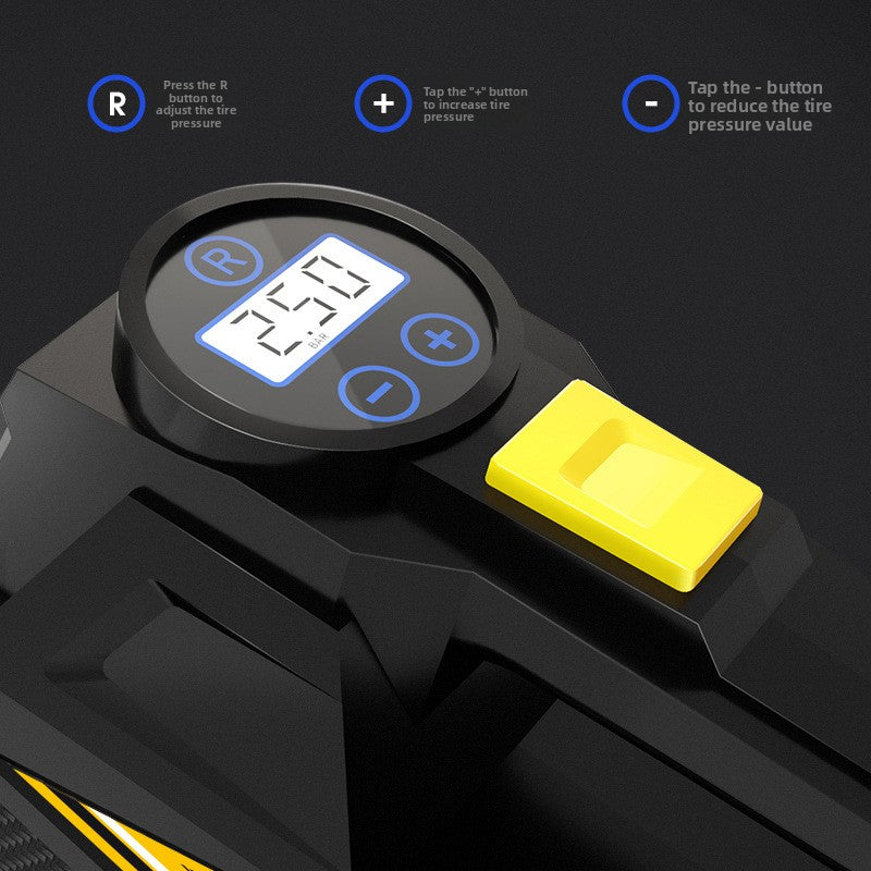 Portable Digital Display Car Air Pump