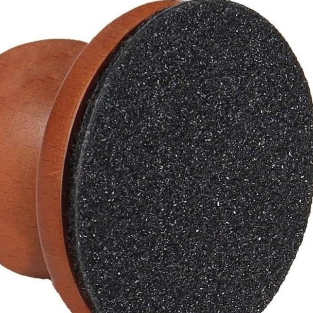 Solid wood dog paw massager