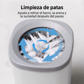 Imagen de limpieza sin promesas sobre bacterias